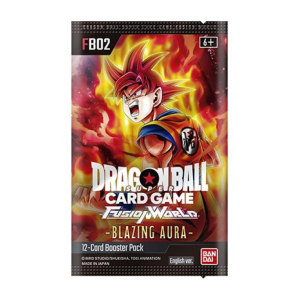 Dragon Ball Super Fusion World FB02 Blazing Aura Booster Pack Factory Sealed ENG